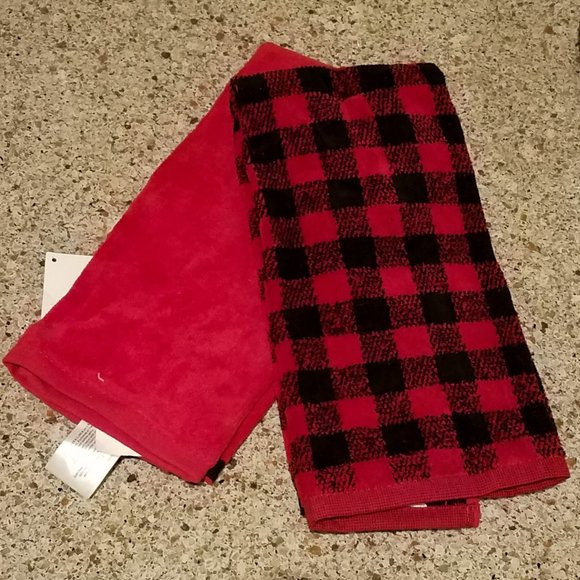 New With Tag "K" Monogram Hand Towel Set - Picture 2 of 4